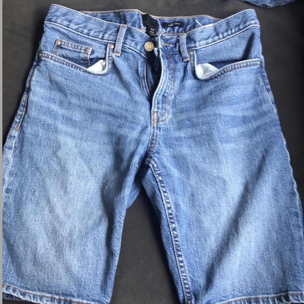 H&M Jean Shorts Waist size 28” These are soo cute... - Depop