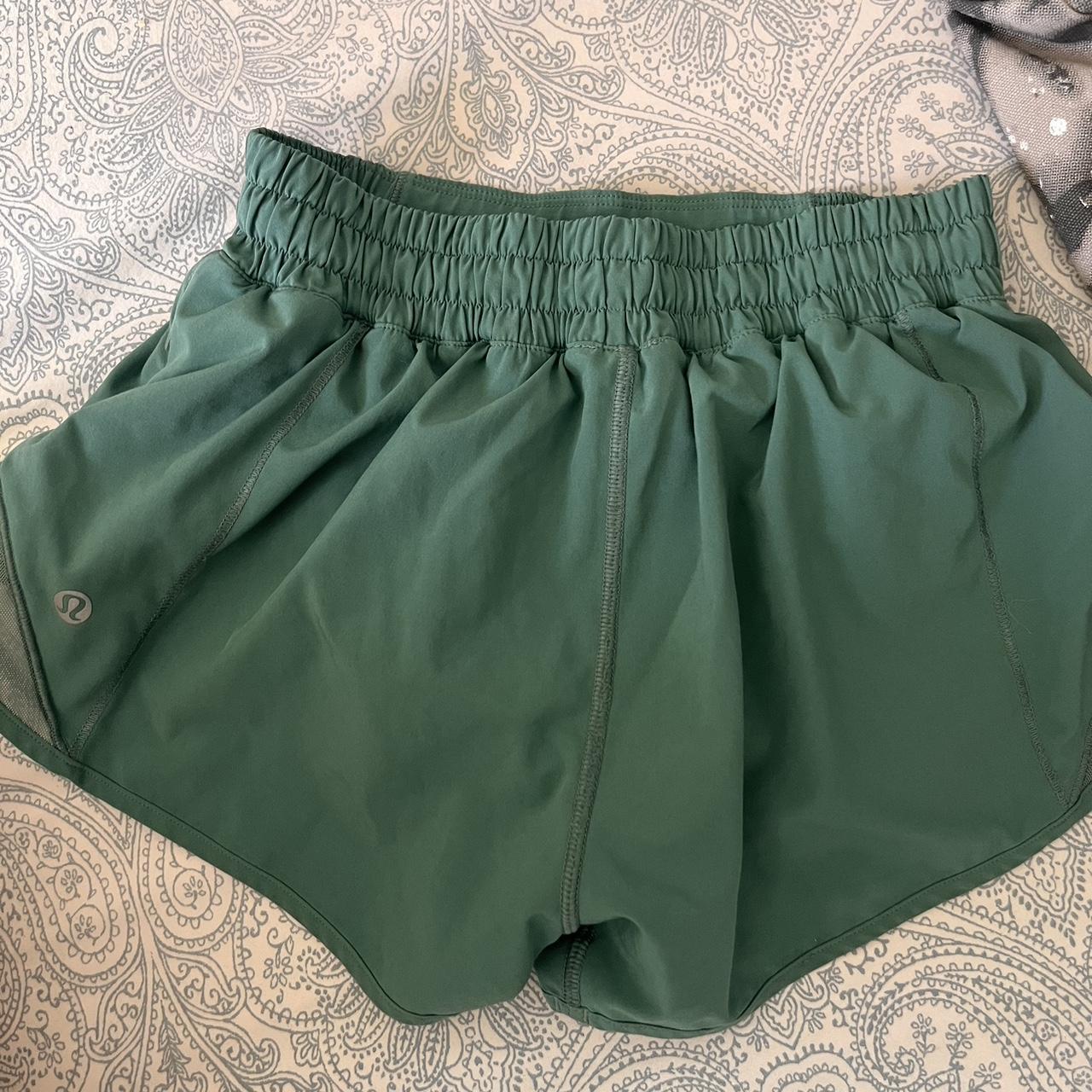 Lululemon Women's Green Shorts | Depop