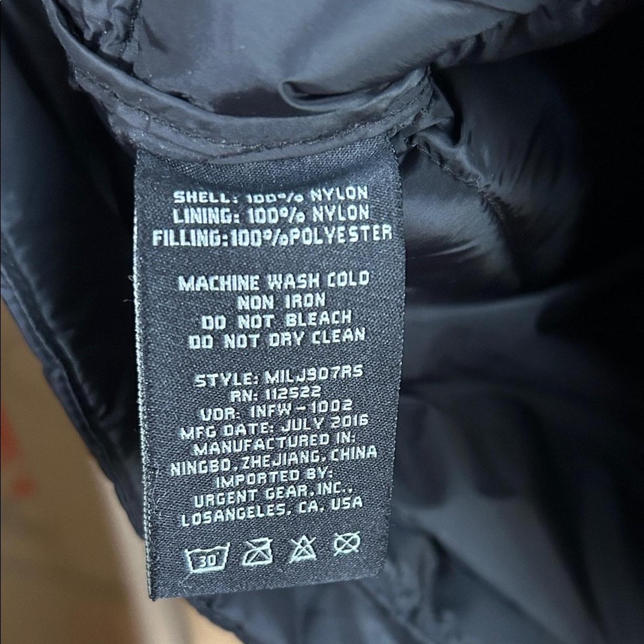 Source Unknown Men's Puffer Jacket - Black - XL –… - image 4