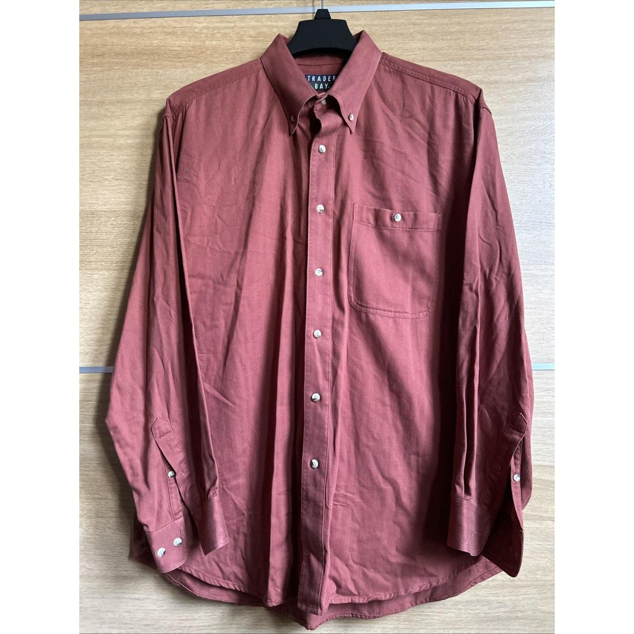 Source Unknown Men's Blouse - Red - L – Trader Ba… - image 1