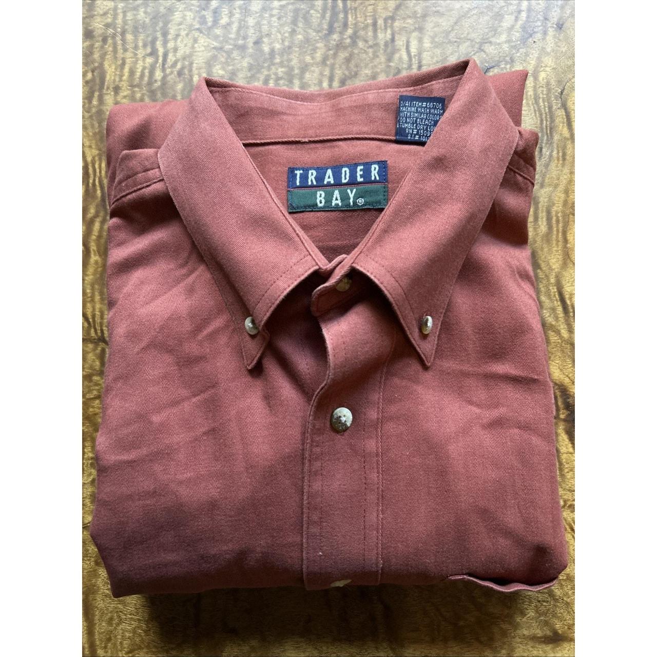 Source Unknown Men's Blouse - Red - L – Trader Ba… - image 2