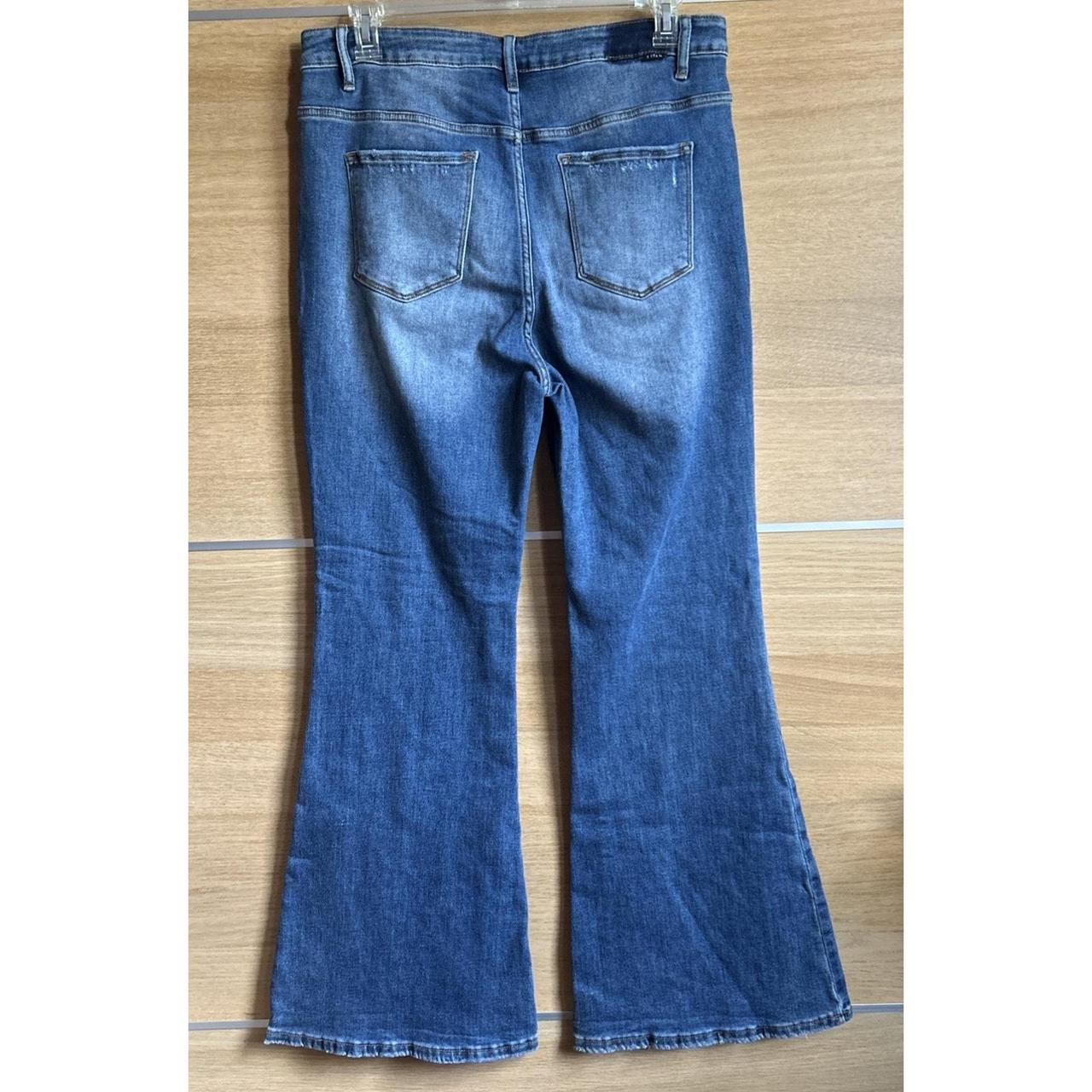 Source Unknown Women's Wide leg Distressed Jeans … - image 6