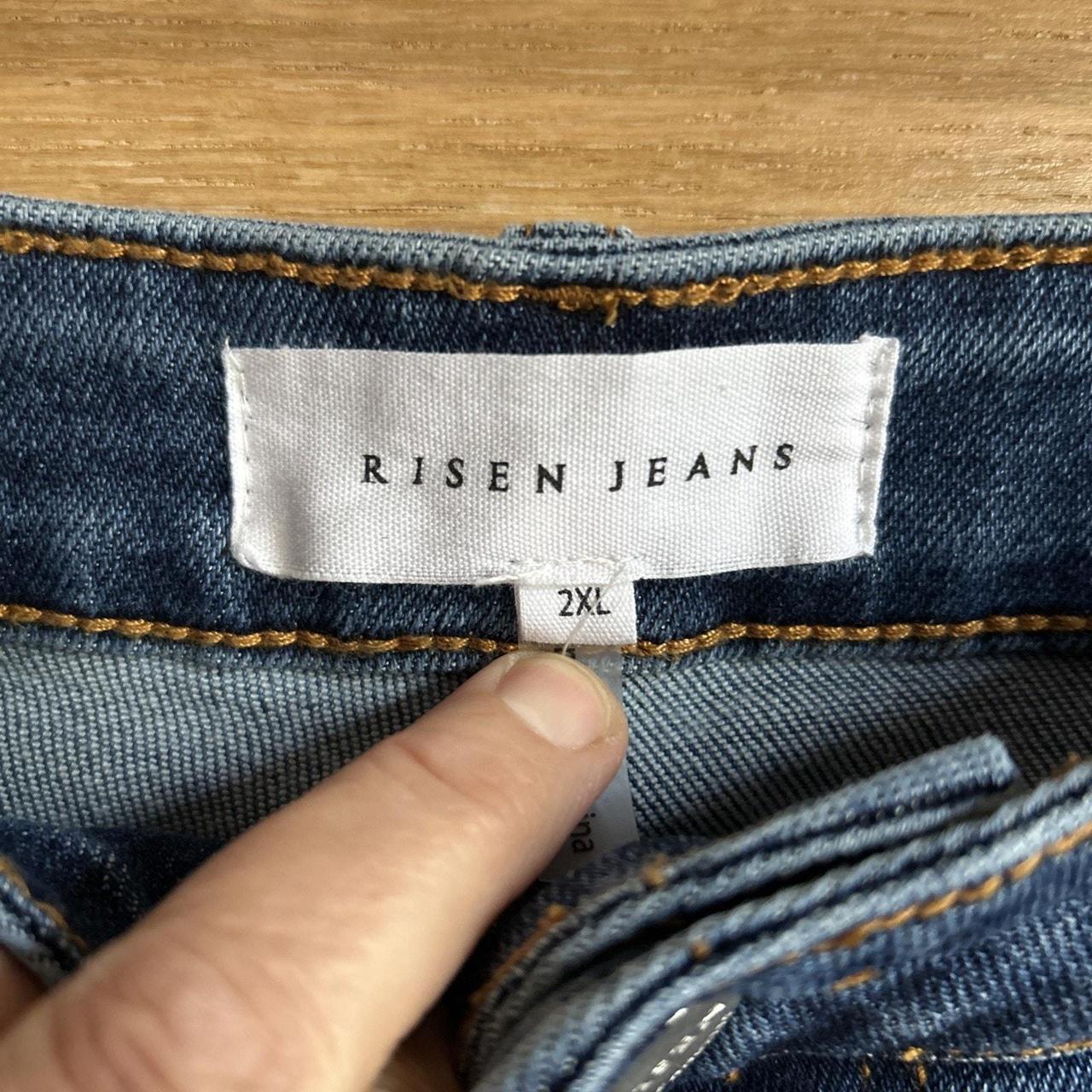 Source Unknown Women's Wide leg Distressed Jeans … - image 2