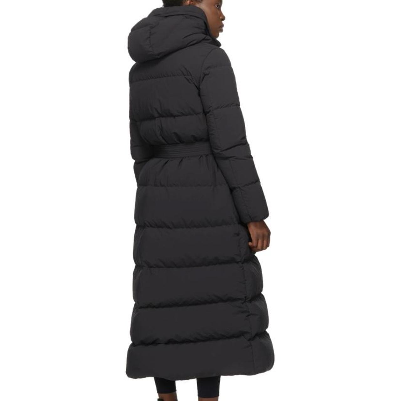 Moncler women's black Goelo down coat, brand Depop
