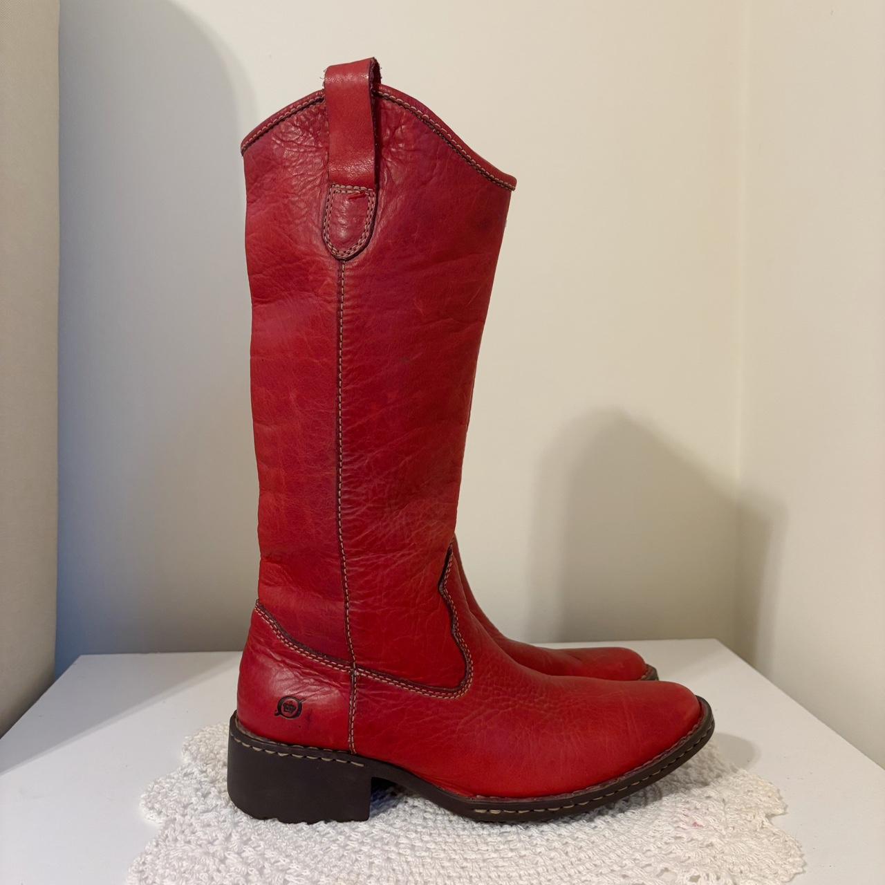 Born red boots hotsell