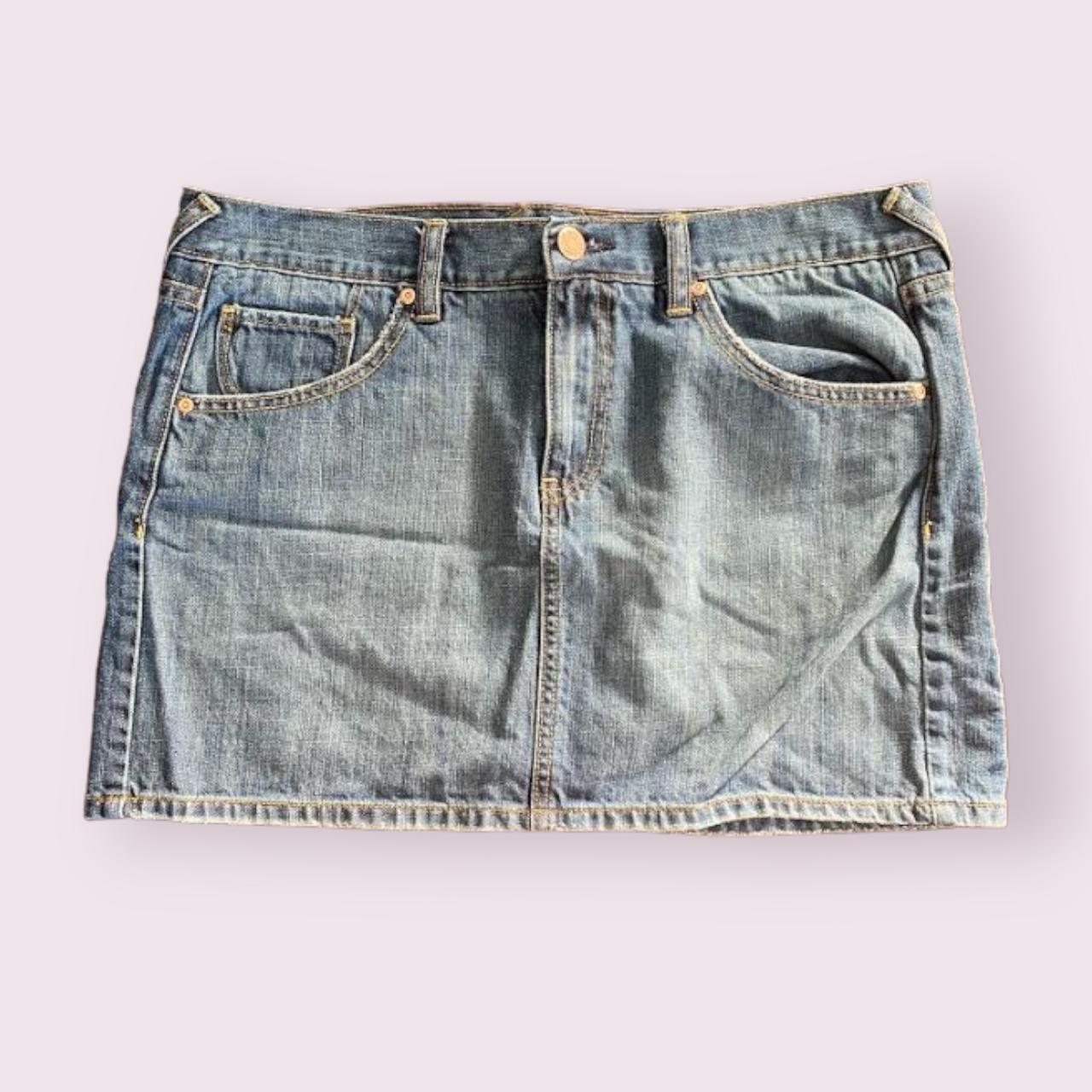 Old Navy | Women’s | Denim Mini Skirt | Size:... - Depop