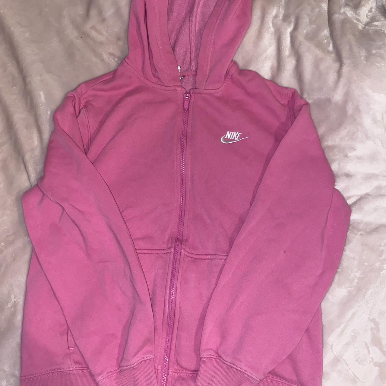 Pink Nike tracksuit Age 13 but fits a UK size 6... Depop
