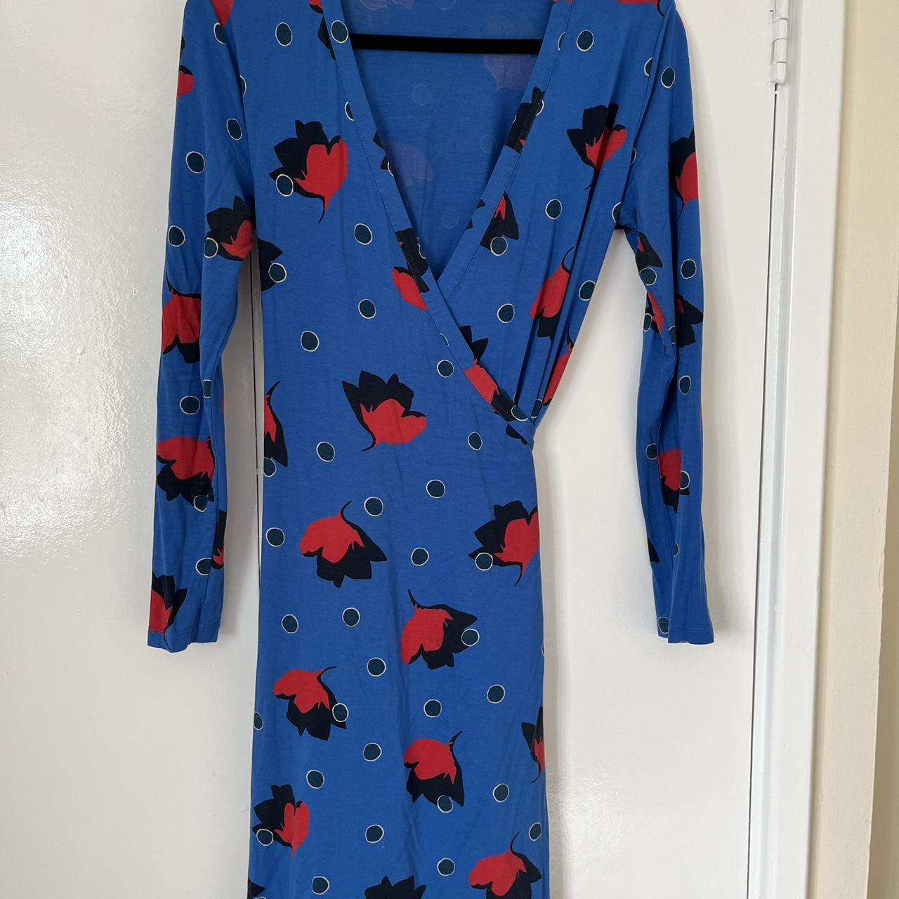 Boden wrap dress best sale