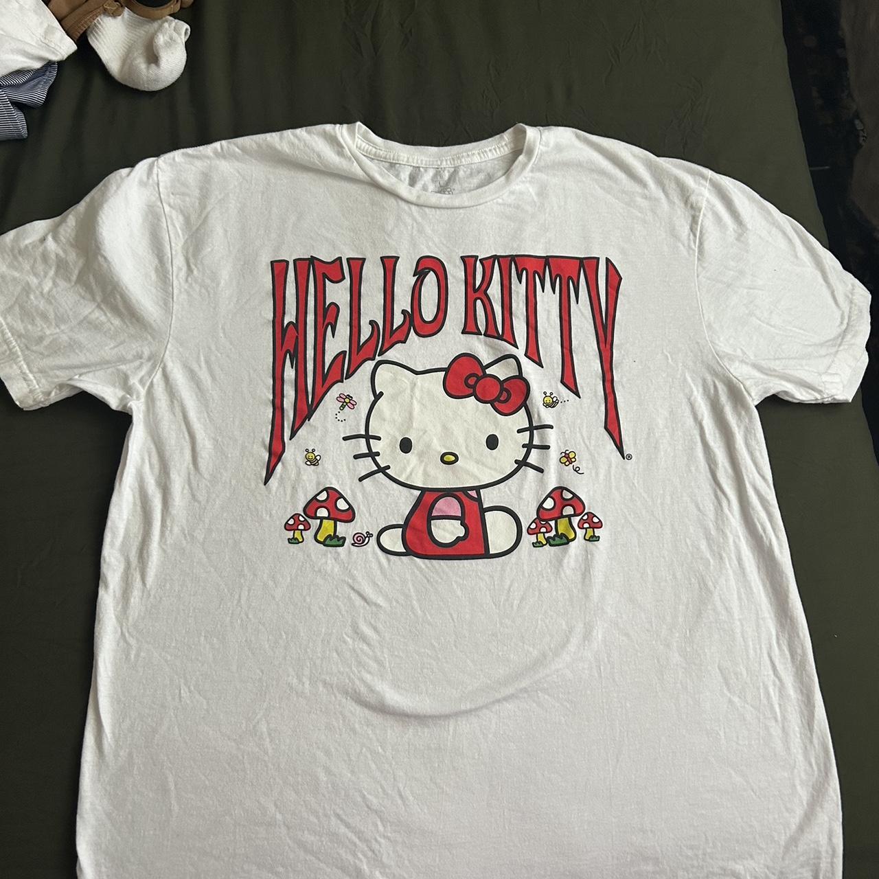 Hello Kitty Shirt! Never worn! Just washed it so... - Depop