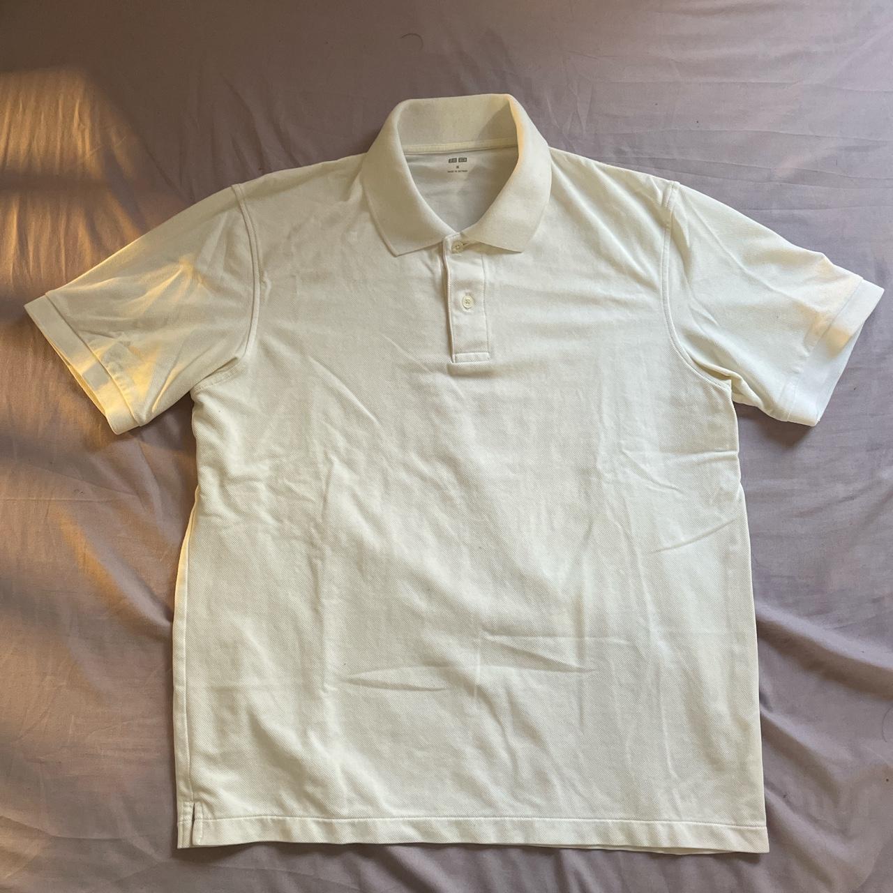 UNIQLO Men's White Polo-shirts | Depop