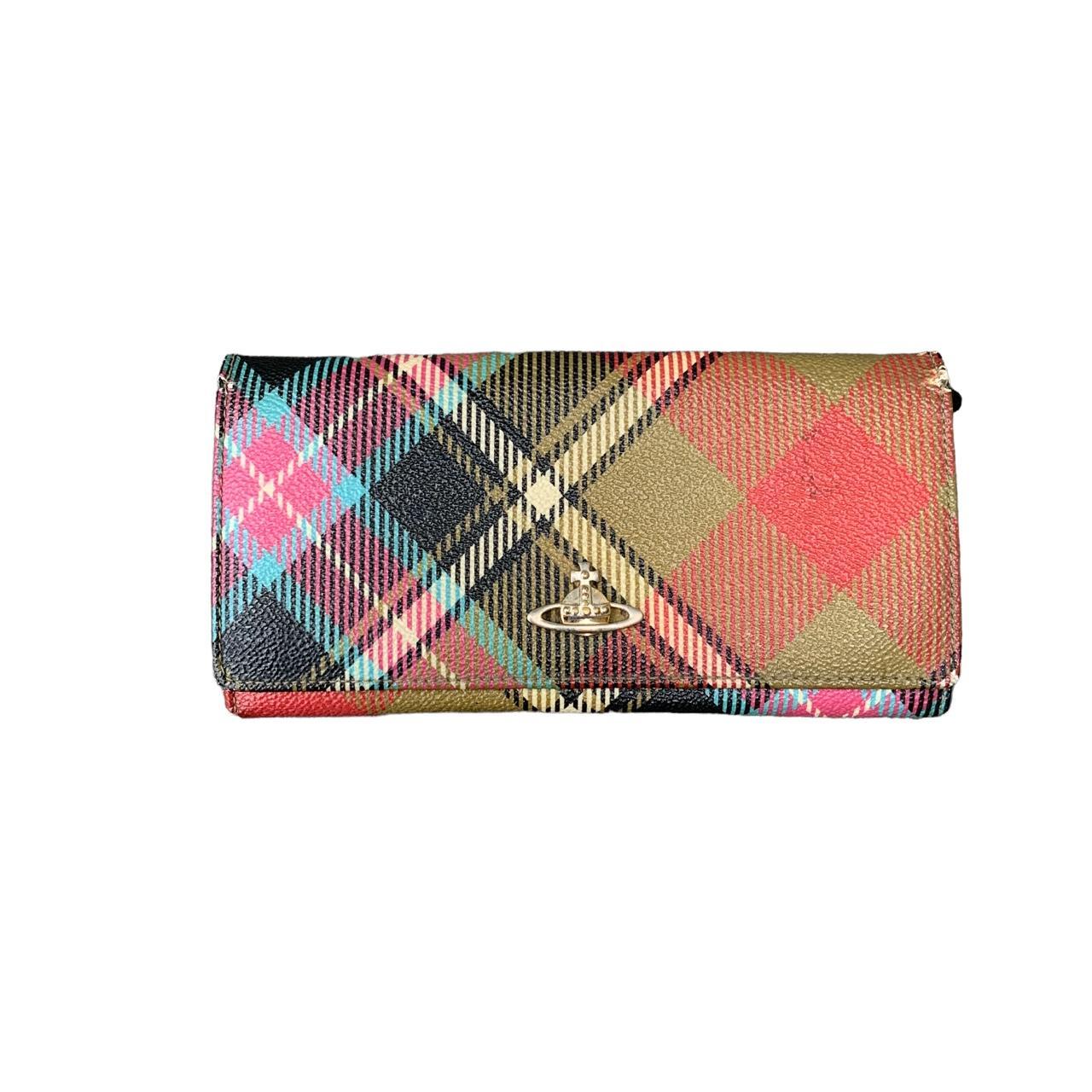 Authentic Vivienne Westwood Tartan Check Wallet .... - Depop