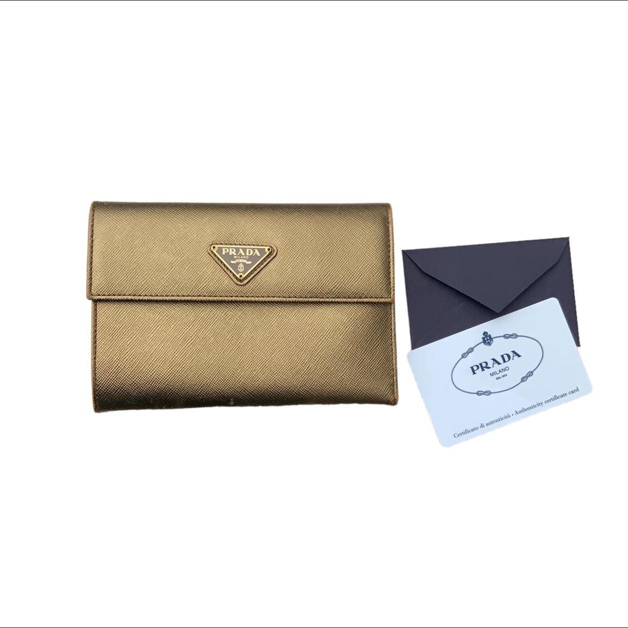 Authentic Prada deals Wallet