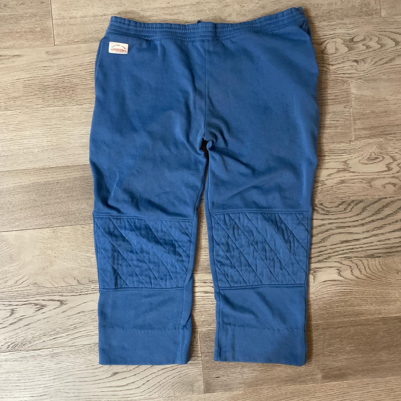 💫vintage 70s canery row sweat pants light blue rare... - Depop