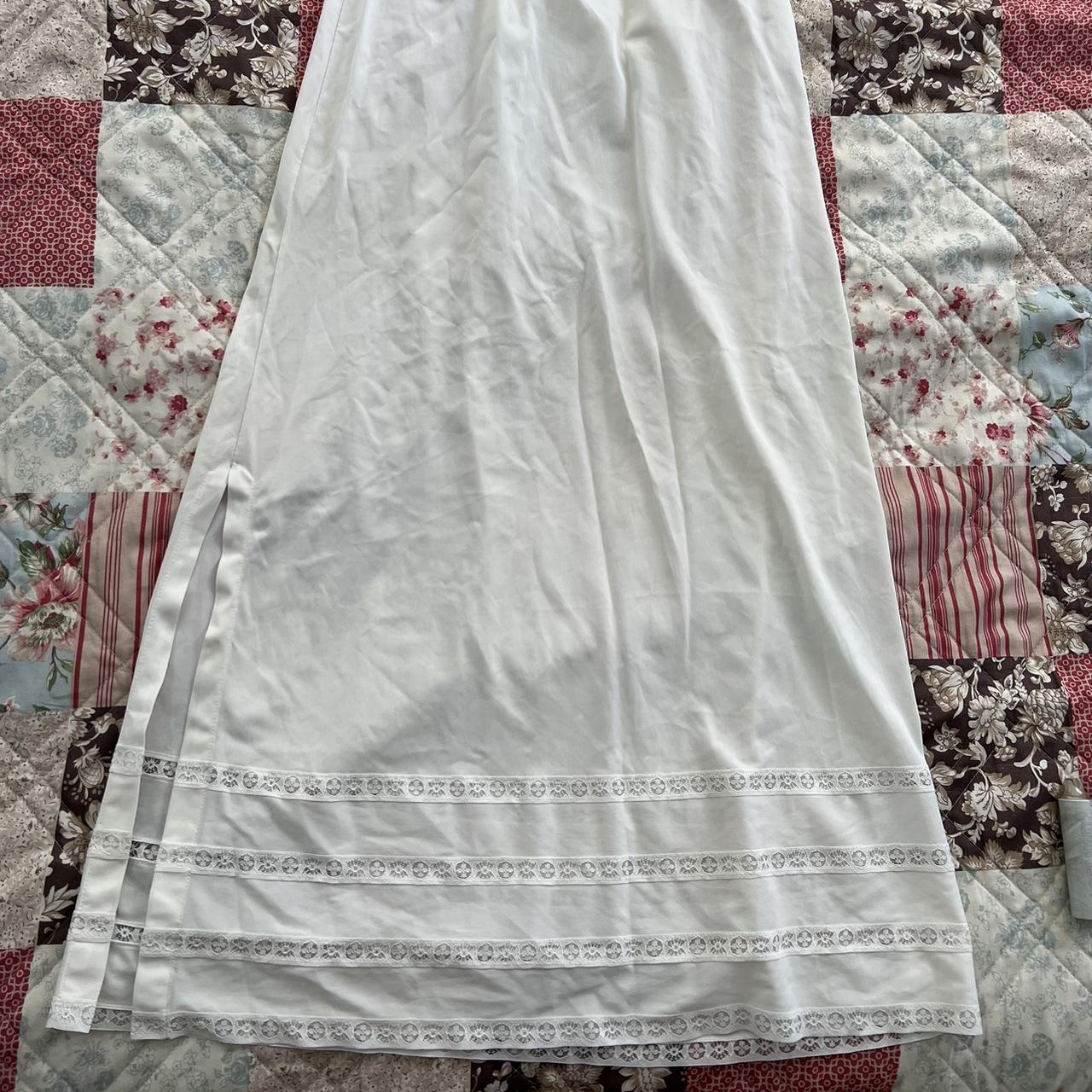 Sheer top skirt quilt