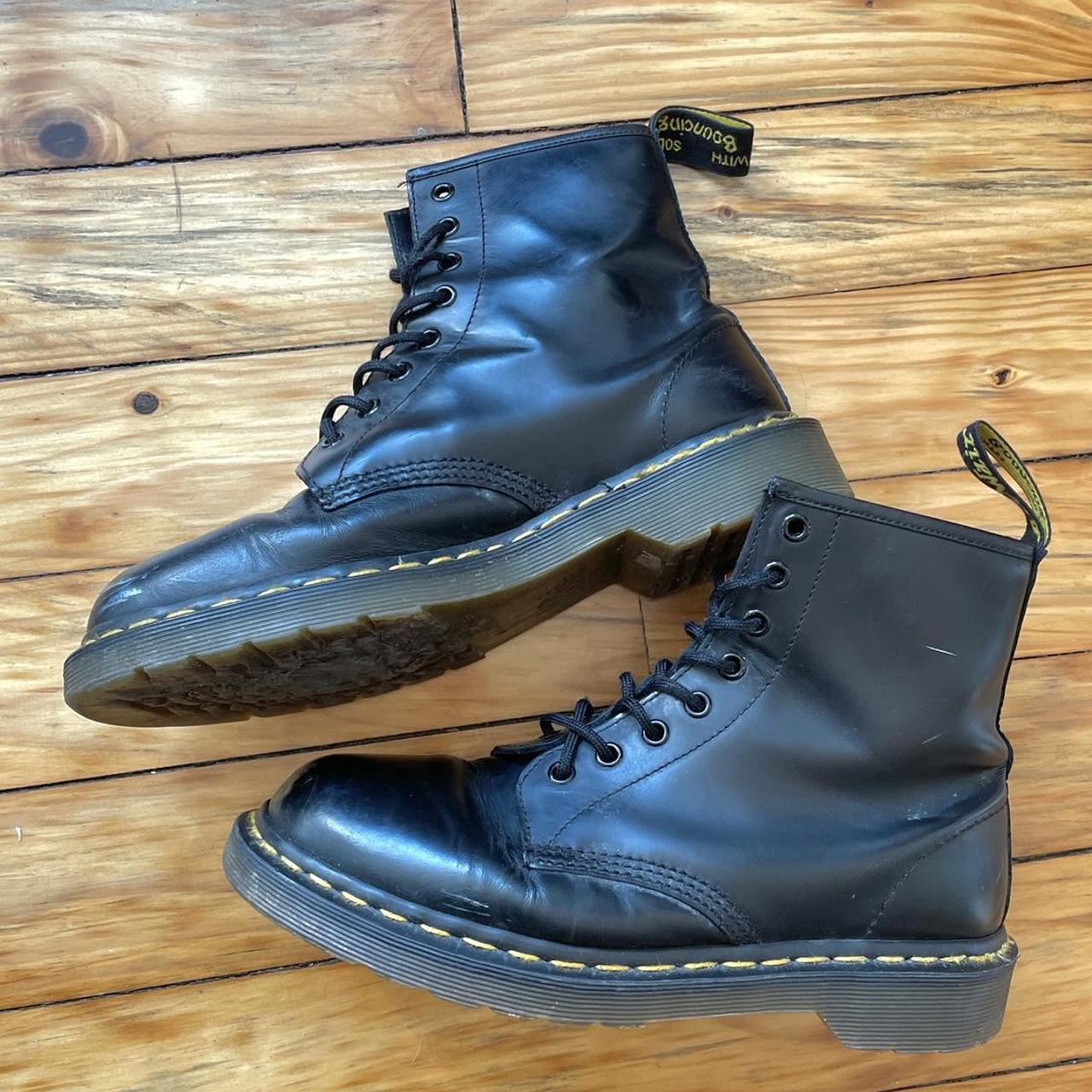 Authentic vintage doc martens combat boots! Dr... - Depop