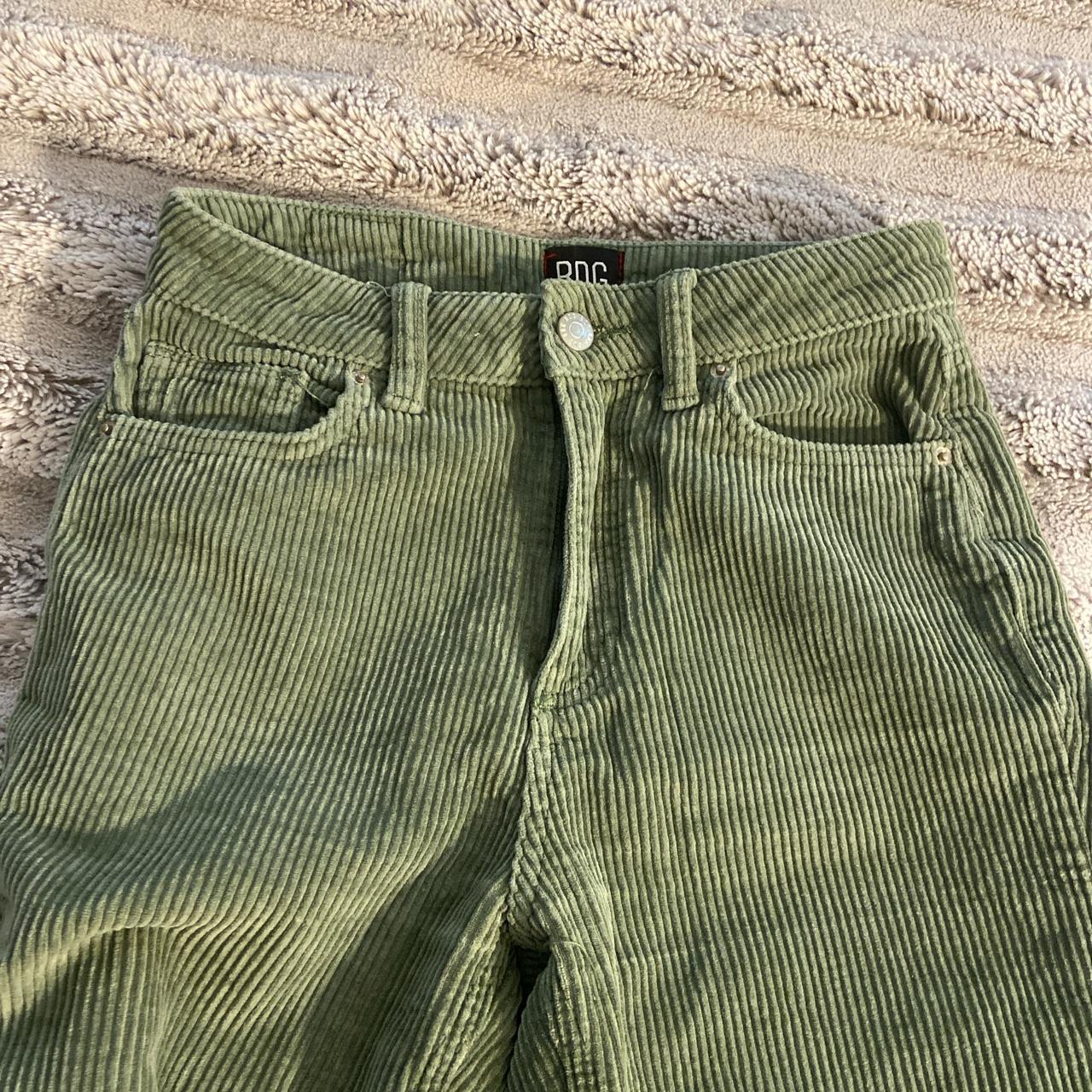 BDG Women's Green Trousers | Depop