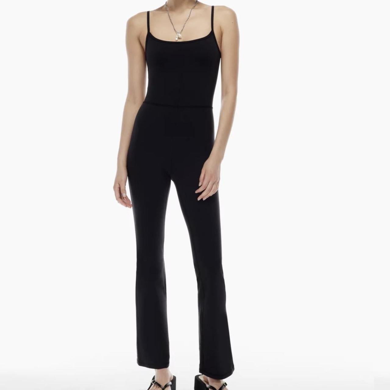 Aritzia Women's Black Jumpsuit Depop