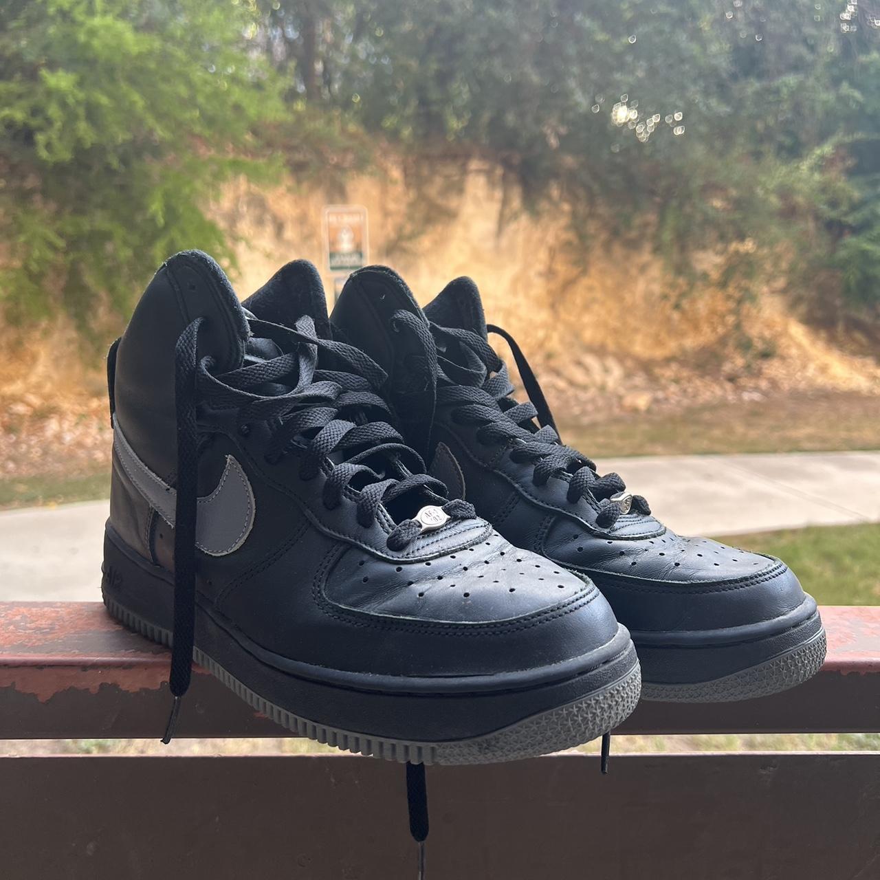 Nike Air Force 1 High trainers in triple black