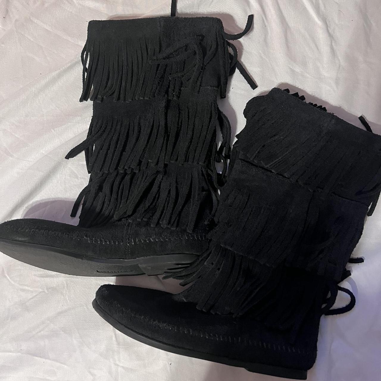 minnetonka boots fringe