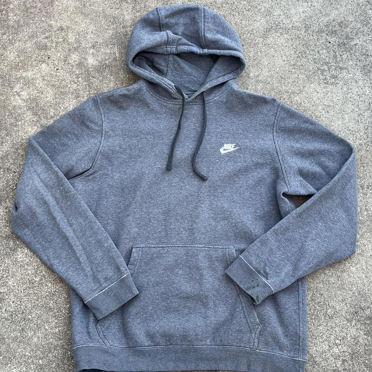 jd nike hoodie grey