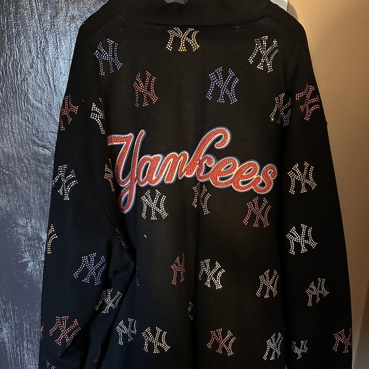 Vintage 90s New York Yankees Bomber Jacket size M - Depop