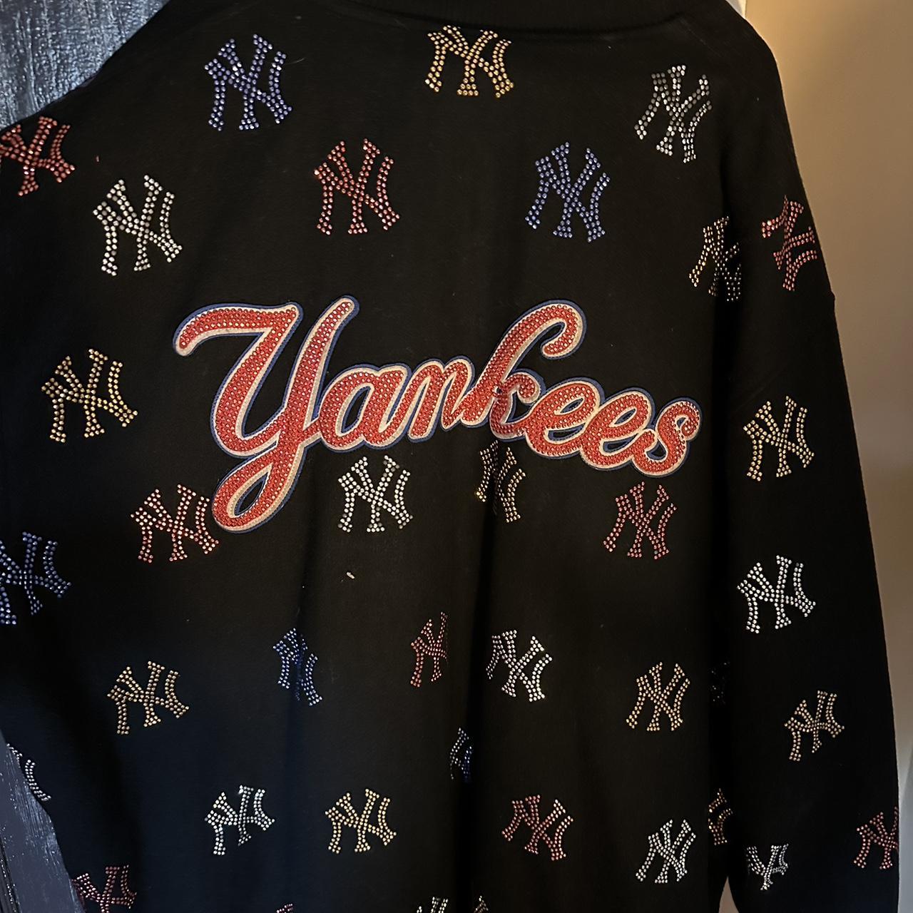 Vintage NY Yankees pullover jacket. Augusta - Depop