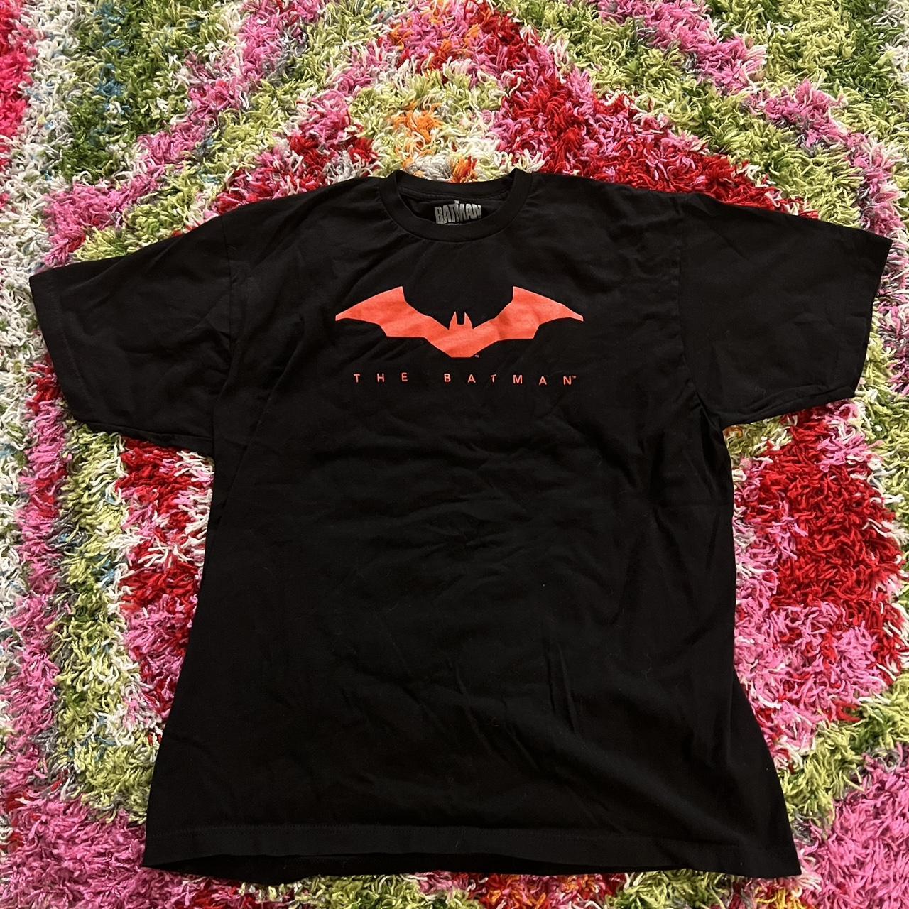 DC Comics Men's Black and Red T-shirt | Depop