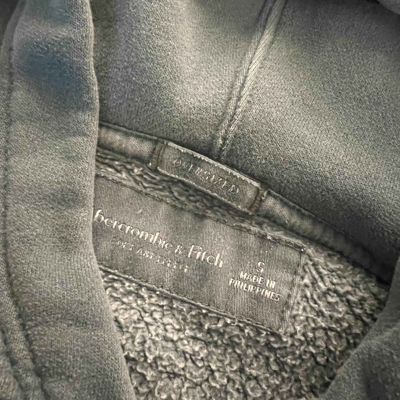 Abercrombie & Fitch Men's Green Hoodie Depop