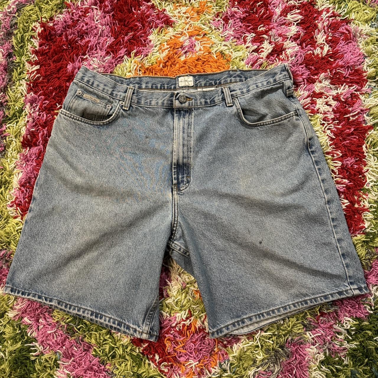 Vintage calvin on sale klein jean shorts