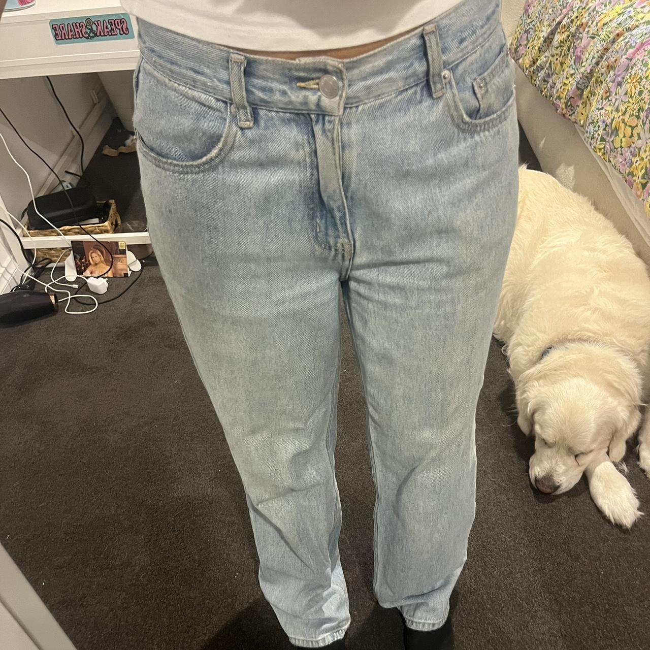 glassons light wash mid rise jeans! super cute but... - Depop