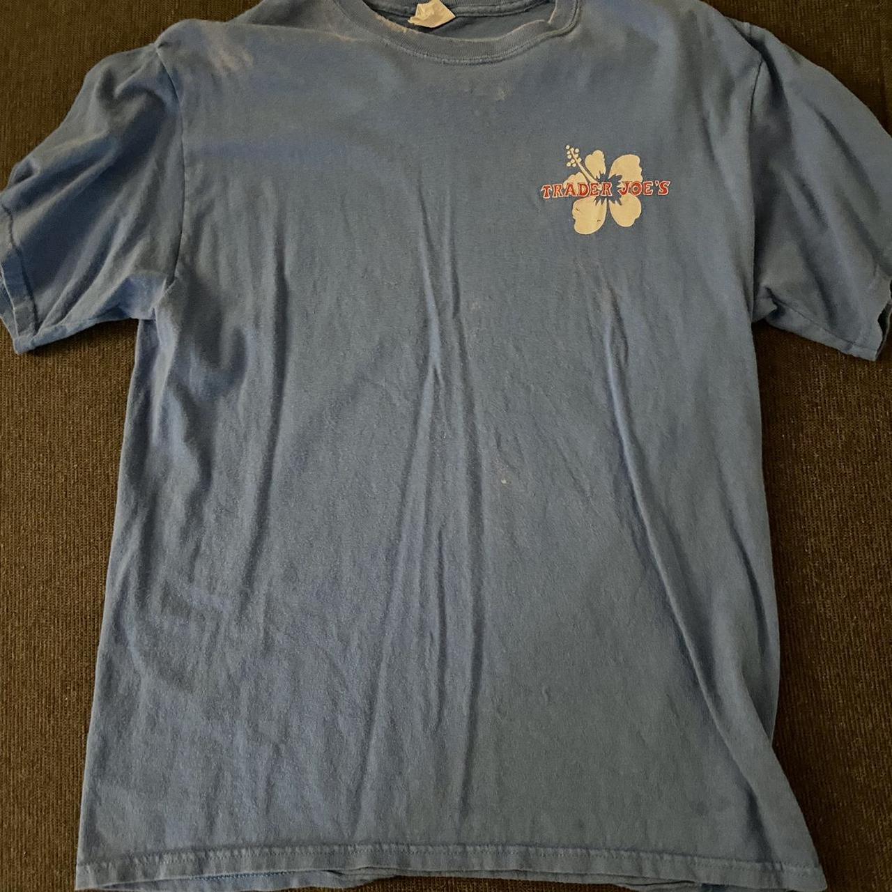 Trader Joe's Women's Blue T-shirt 