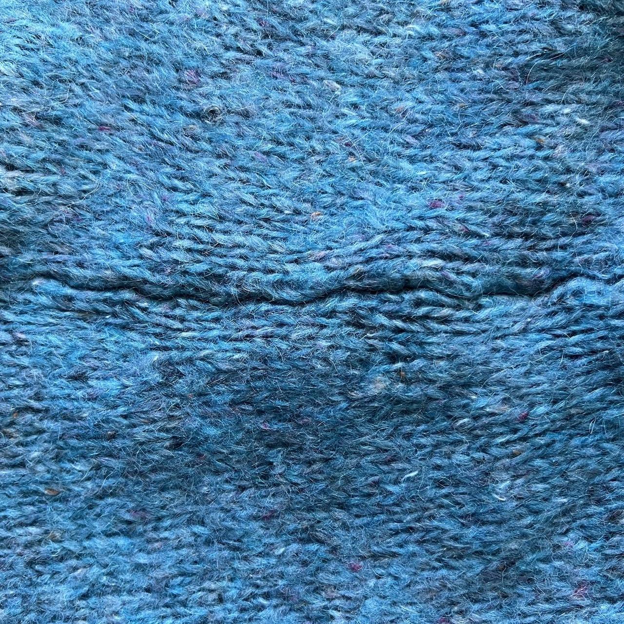 Tach ‘Orion’ mohair alpaca blend knit pants. Smurf... Depop