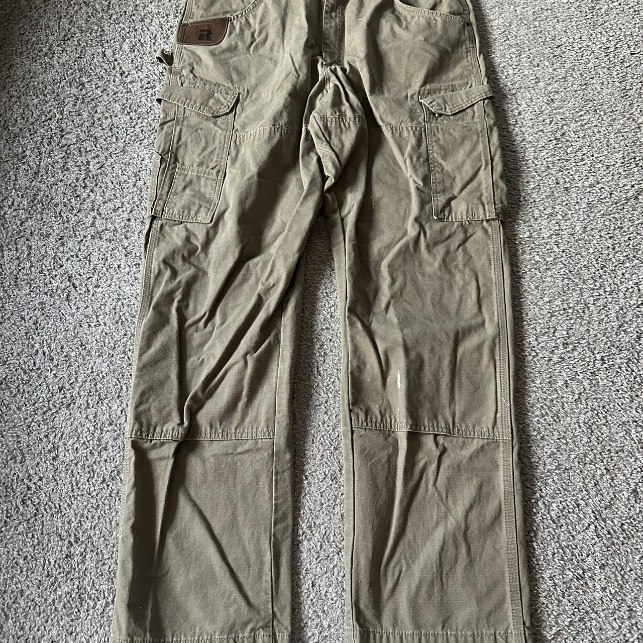 Baggy Wrangler Riggs Workwear Cargo Pants Men’s... - Depop