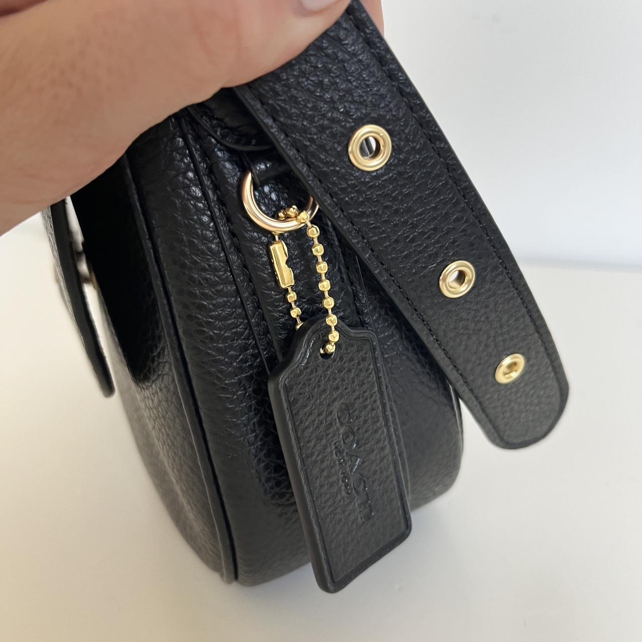Coach Macie Saddle Bag in Black. Completely... Depop