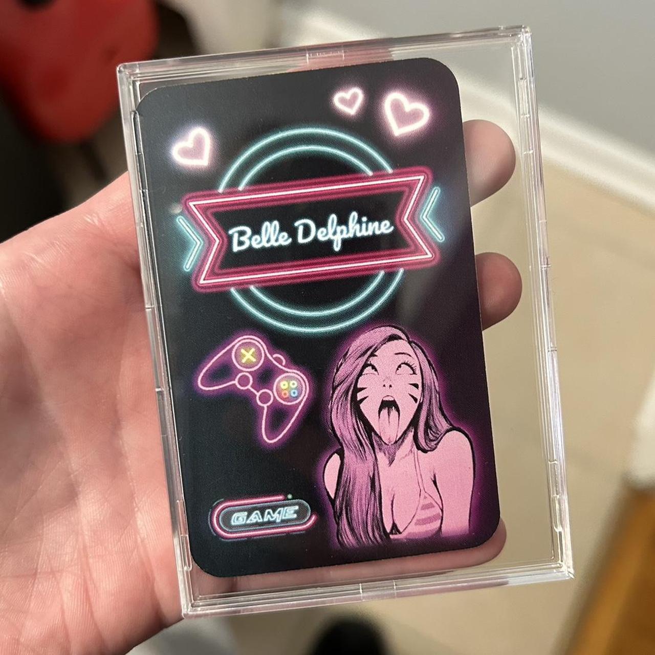 Belle Delphine card shops game