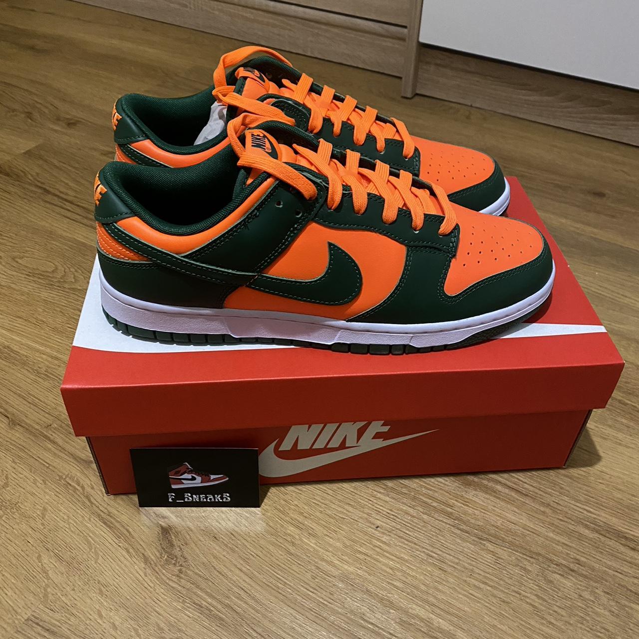 Nike Dunk Low Miami Hurricanes Shirts Clothing Outfits