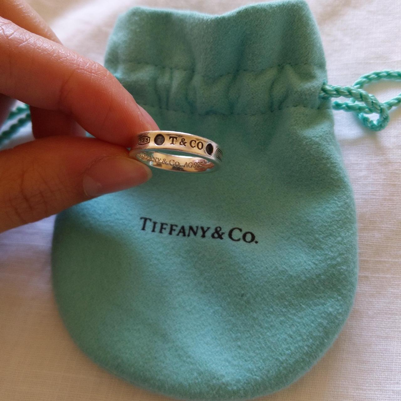 PLEASE MSG BEFORE BUYING tiffany and co 1837 ring... - Depop