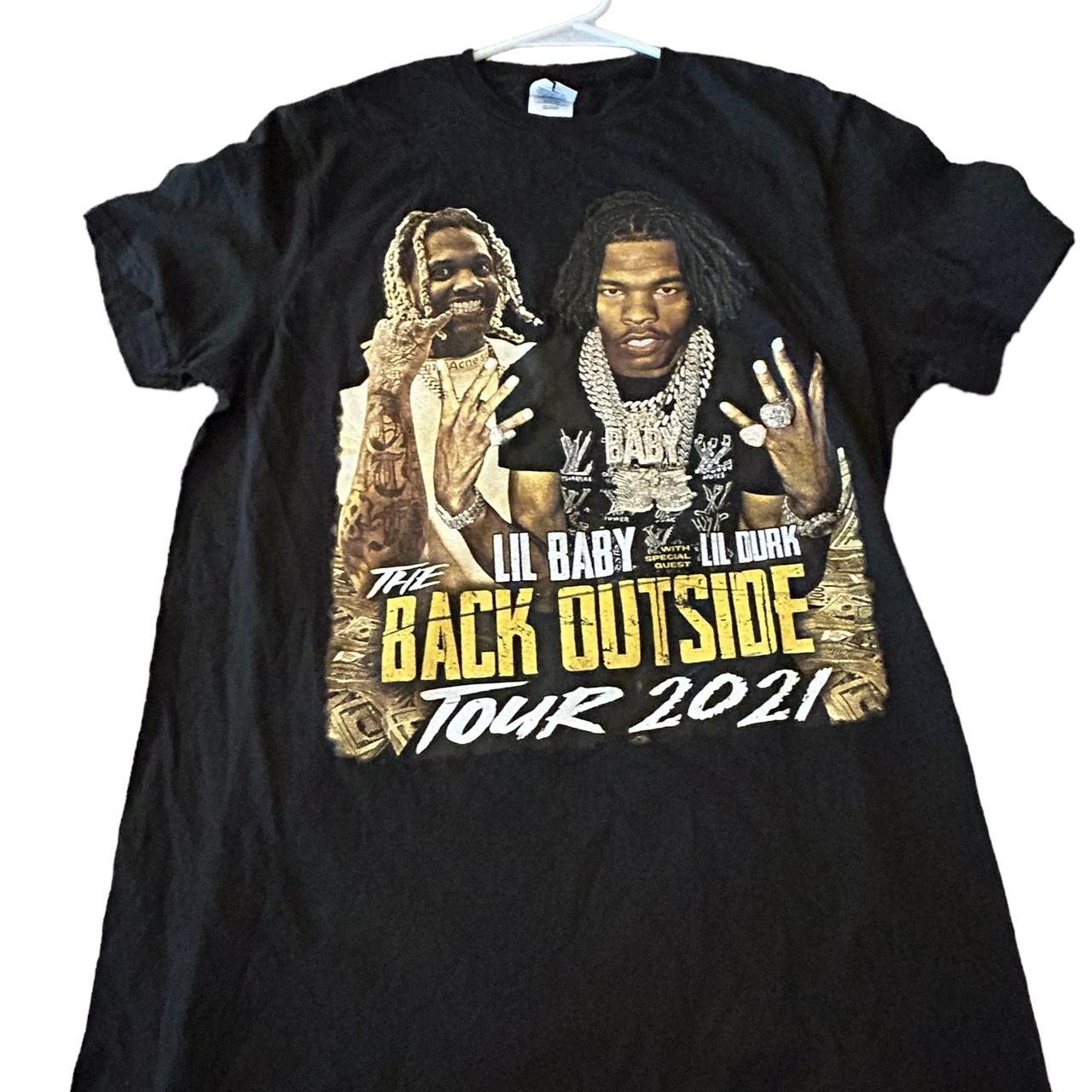 2024 Lil Baby 2021 Tour tee shirt