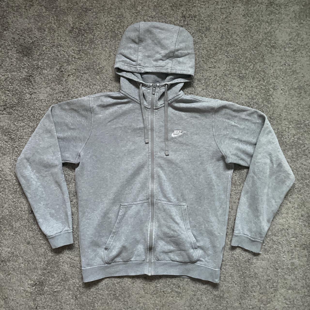 lfc nike mens grey heritage hoodie