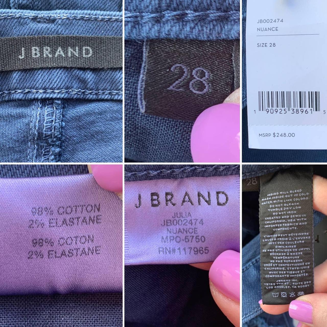 J Brand Blue Jeans Size 28 RN# 117965