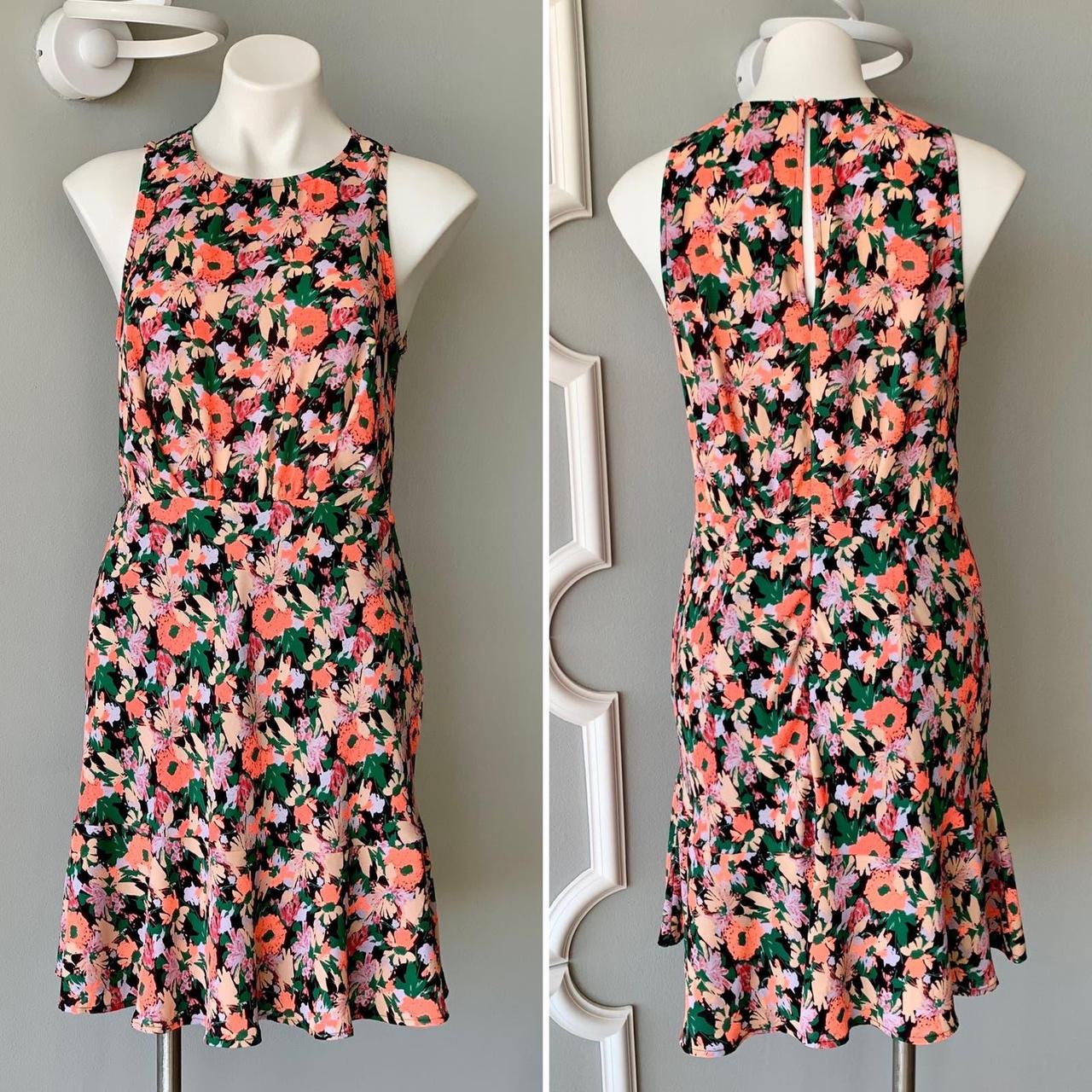 J crew mercantile floral hot sale dress