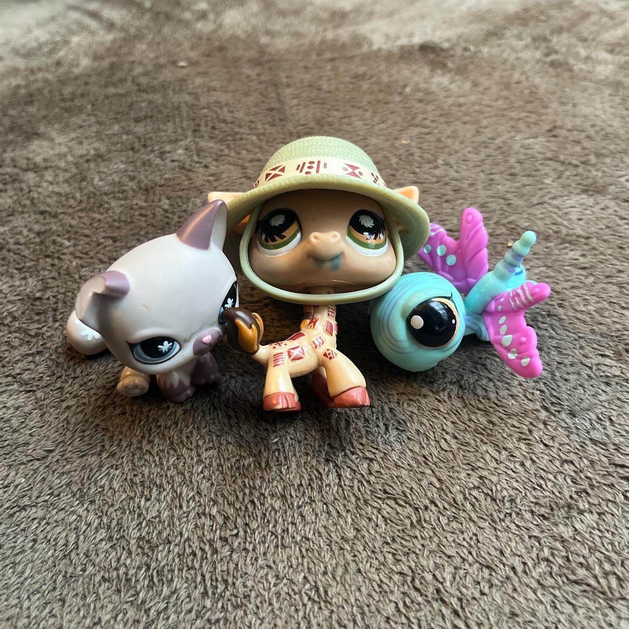 lps littlest pet shop custom christmas bear! ooak! - Depop