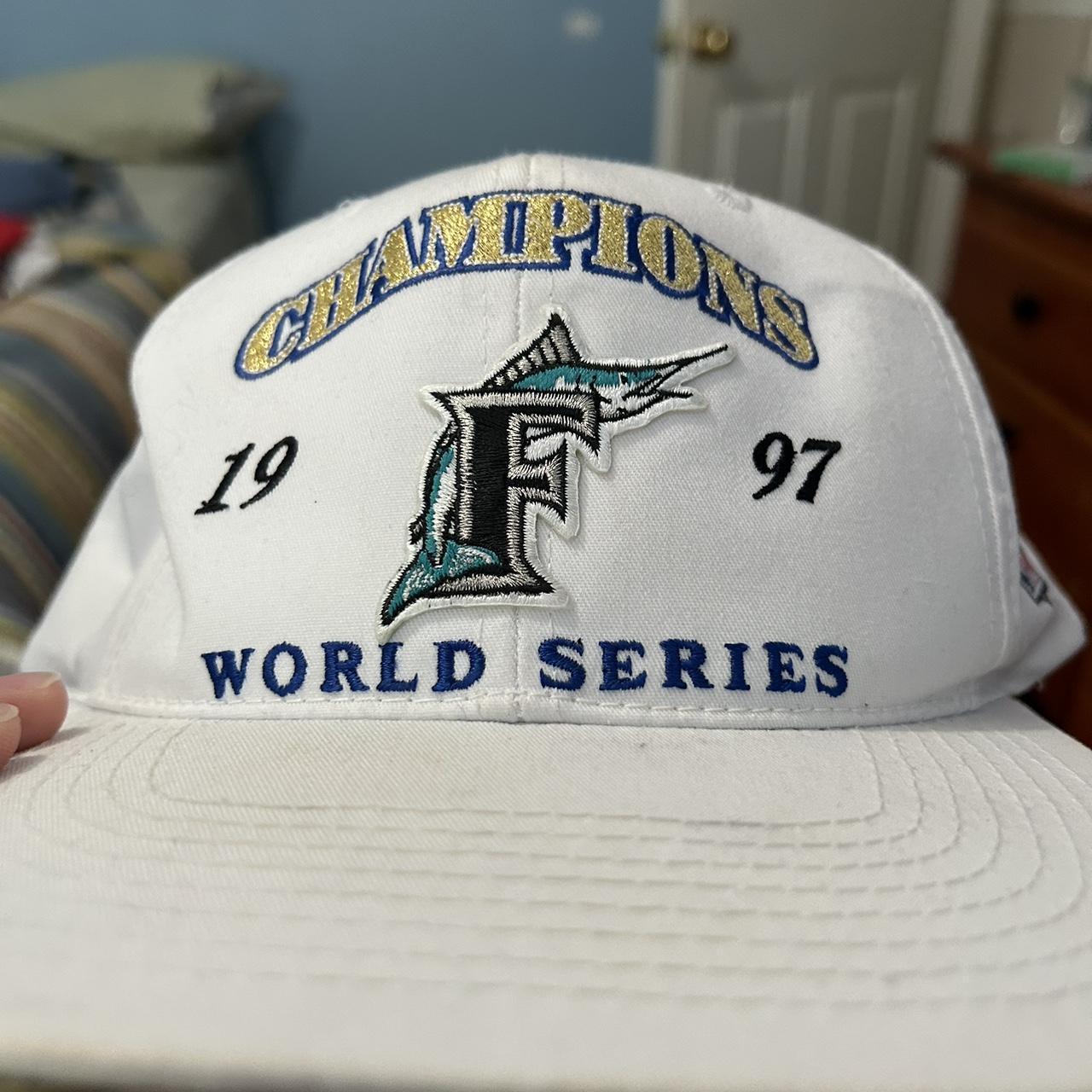 Yankees vs Marlins World Series championship hat - Depop