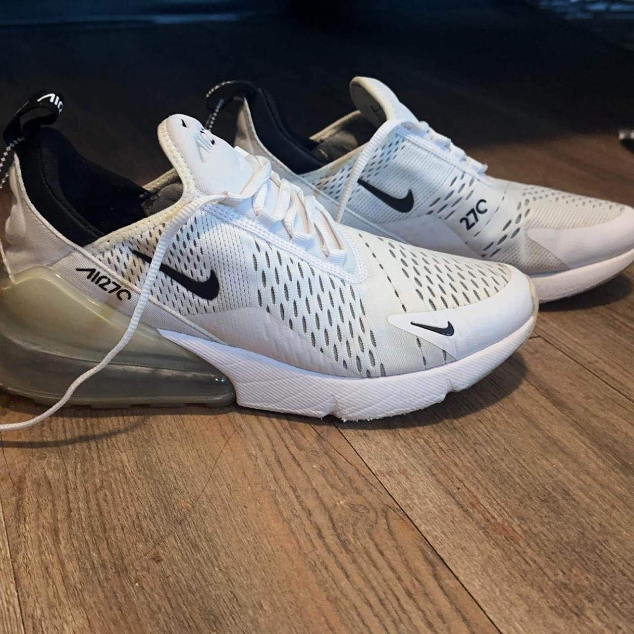 nike white 270s