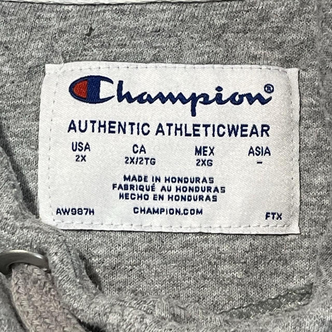 Champion Men's Hoodie - Grey - XXL – Champion Hoo… - image 4