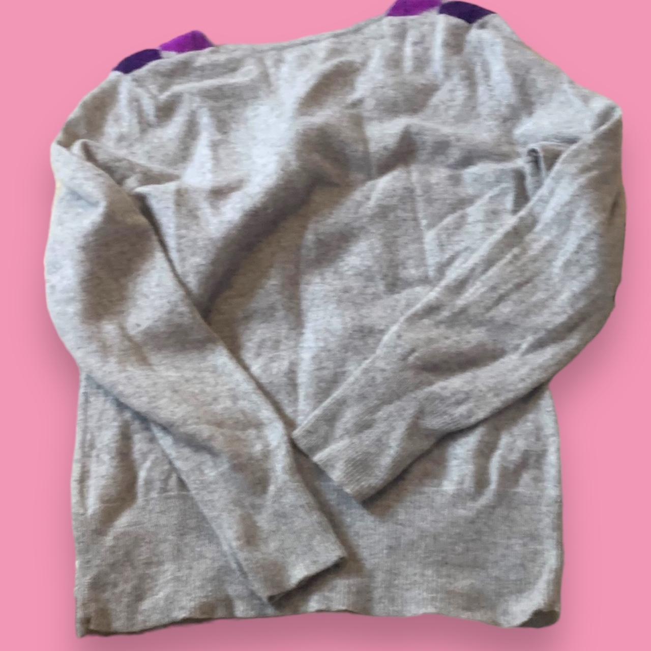 Apt. 9 brand 100% cashmere argyle sweater. So soft! - Depop
