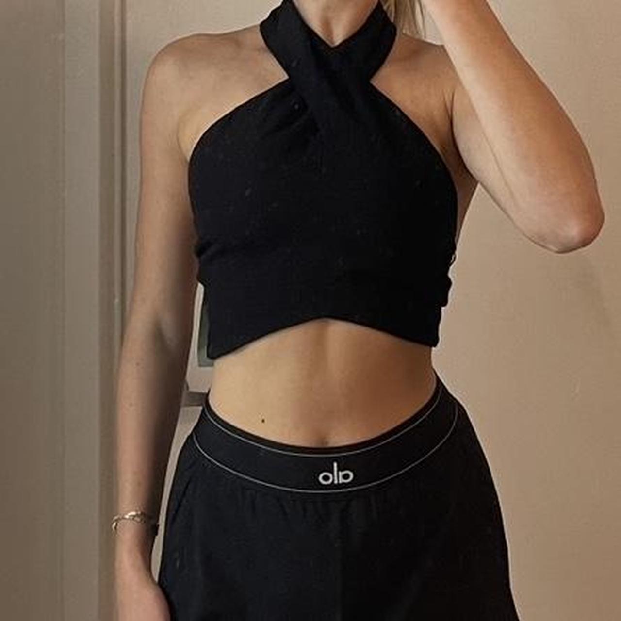 H&m twist crop top best sale