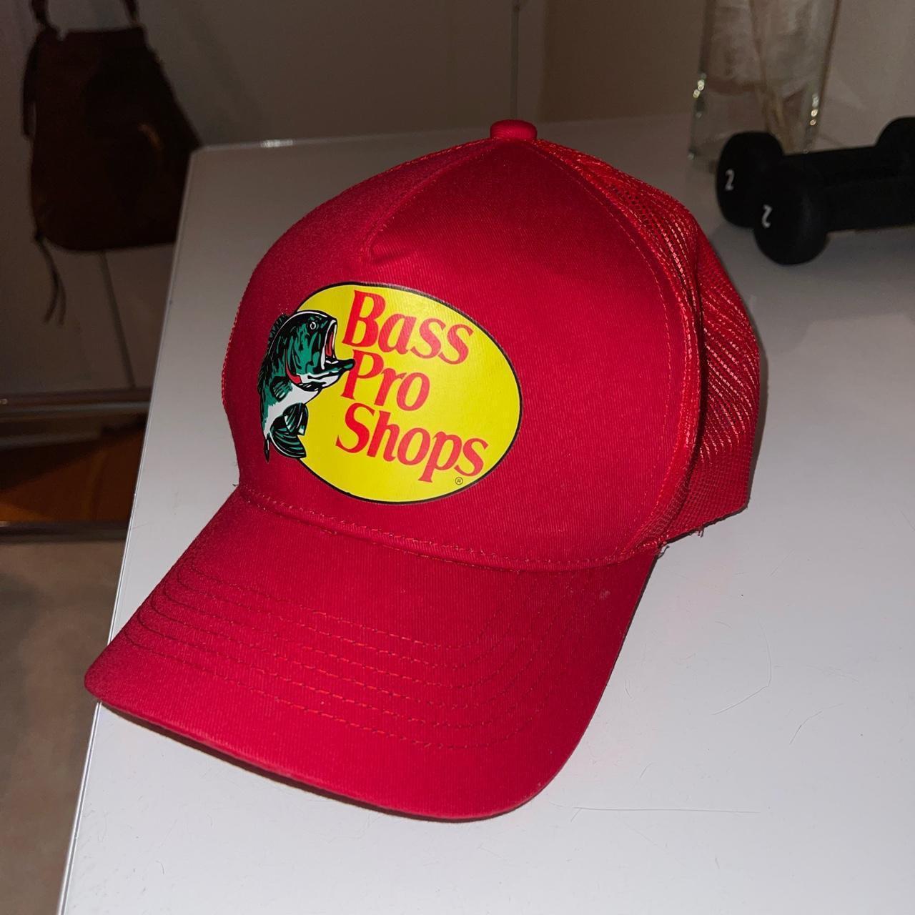 Bass Pro Shops hat with mesh back and adjustable... - Depop