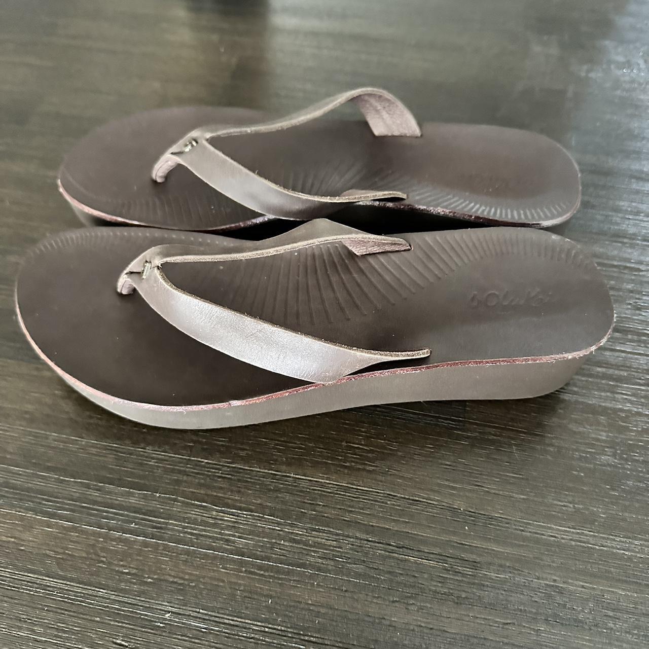 olukai womens black sandals