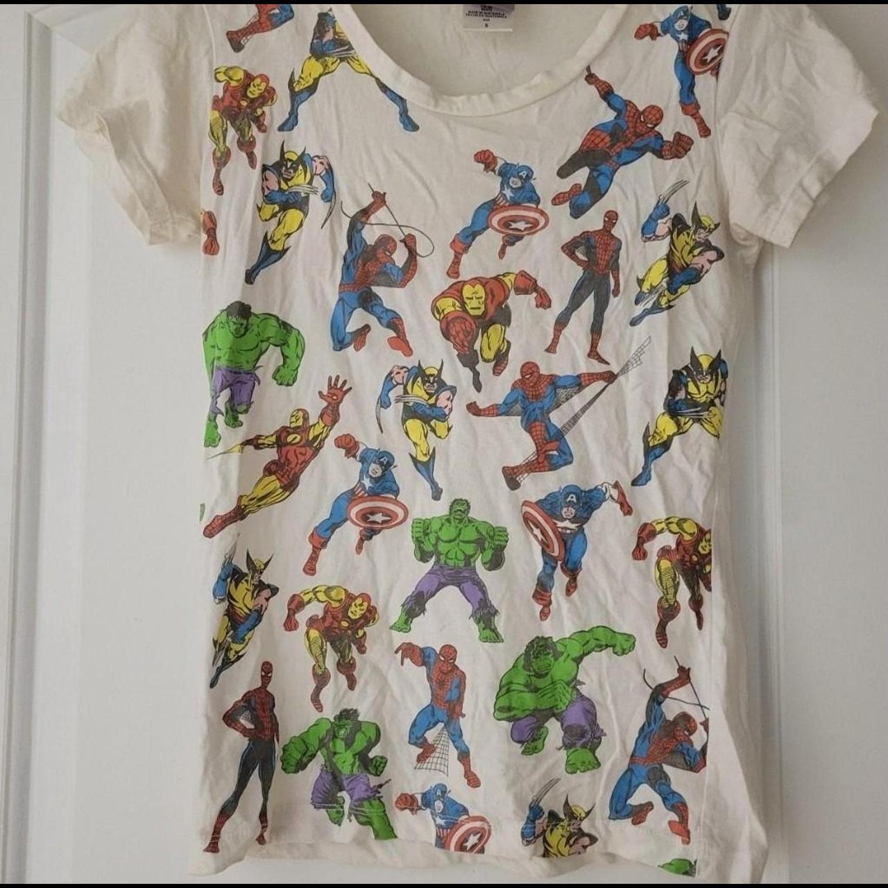 MIGHTY FINE MARVEL COMICS GRAPHIC TEE - Size Small!... - Depop